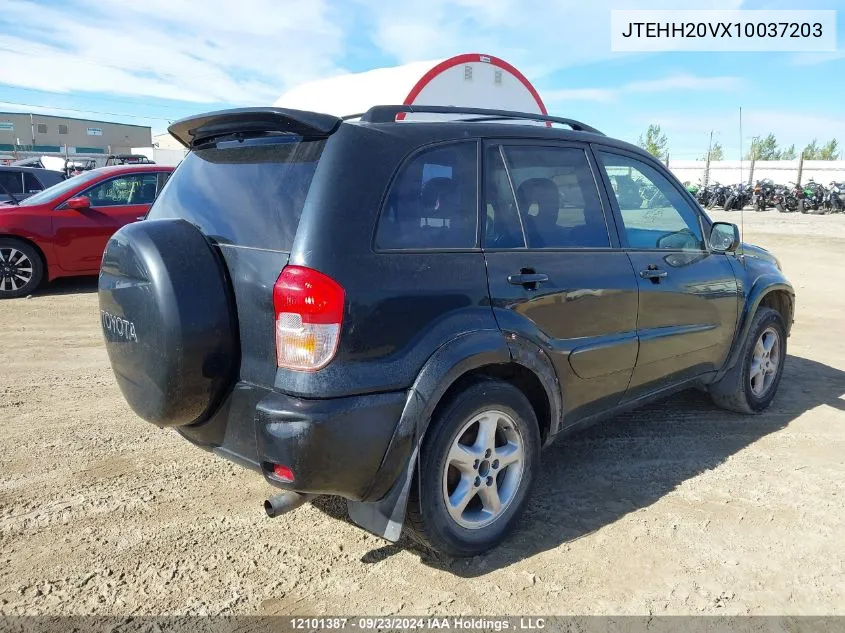 2001 Toyota Rav4 VIN: JTEHH20VX10037203 Lot: 12101387