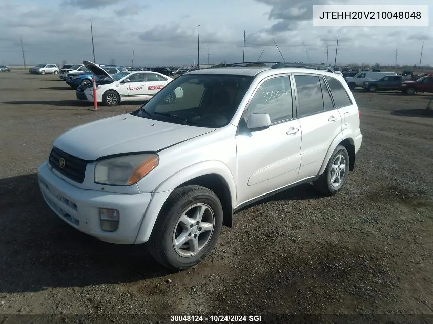 2001 Toyota Rav4 VIN: JTEHH20V210048048 Lot: 30048124