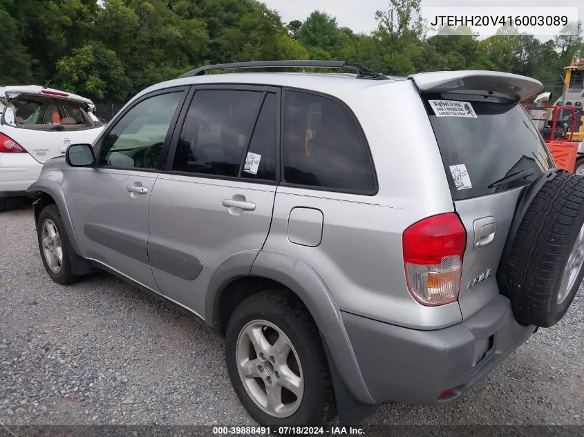 JTEHH20V416003089 2001 Toyota Rav4