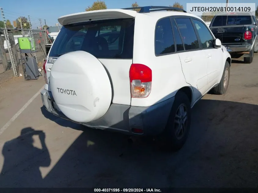 JTEGH20V810014109 2001 Toyota Rav4