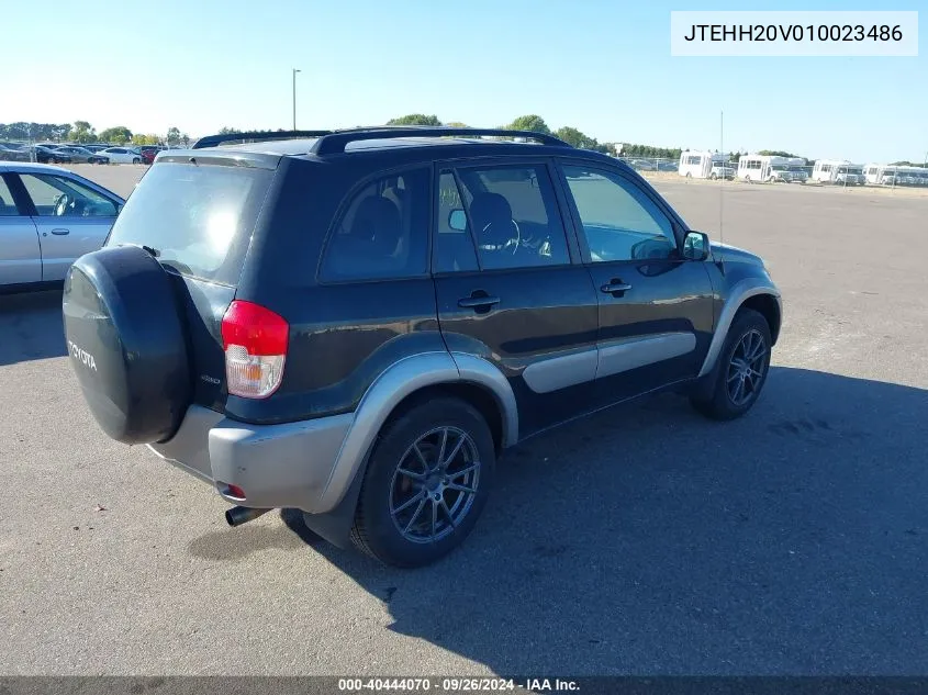 2001 Toyota Rav4 VIN: JTEHH20V010023486 Lot: 40444070