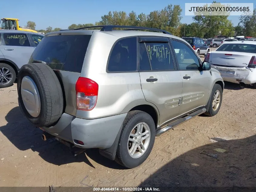 2001 Toyota Rav4 VIN: JTEGH20VX10005685 Lot: 40464974