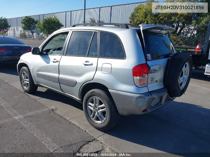 2001 Toyota Rav4 VIN: JTEGH20V310021856 Lot: 40513529