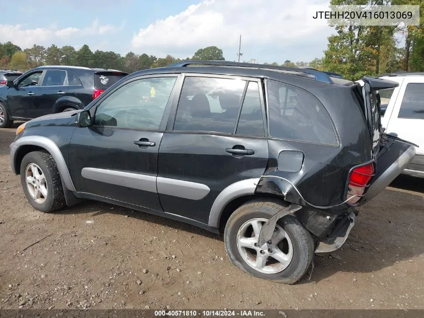 2001 Toyota Rav4 VIN: JTEHH20V416013069 Lot: 40571810