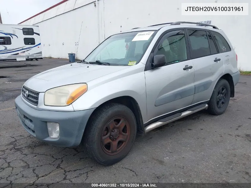 2001 Toyota Rav4 VIN: JTEGH20V610031961 Lot: 40601352