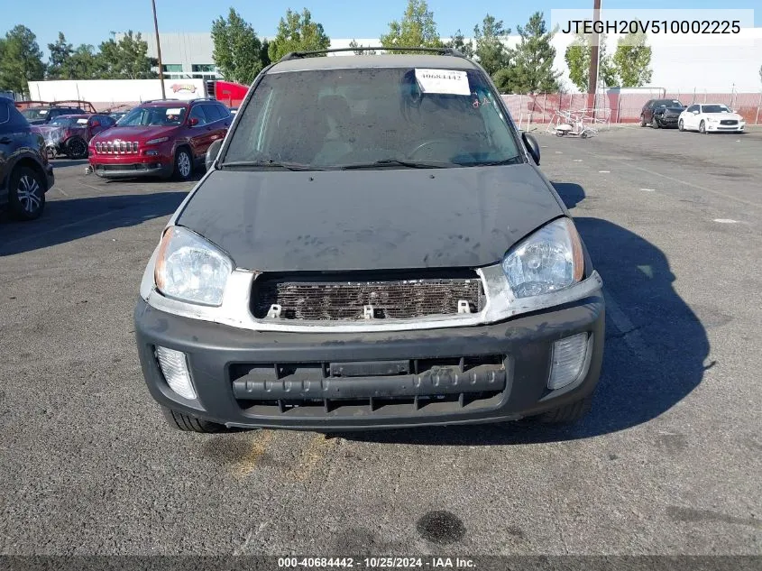 2001 Toyota Rav4 VIN: JTEGH20V510002225 Lot: 40684442