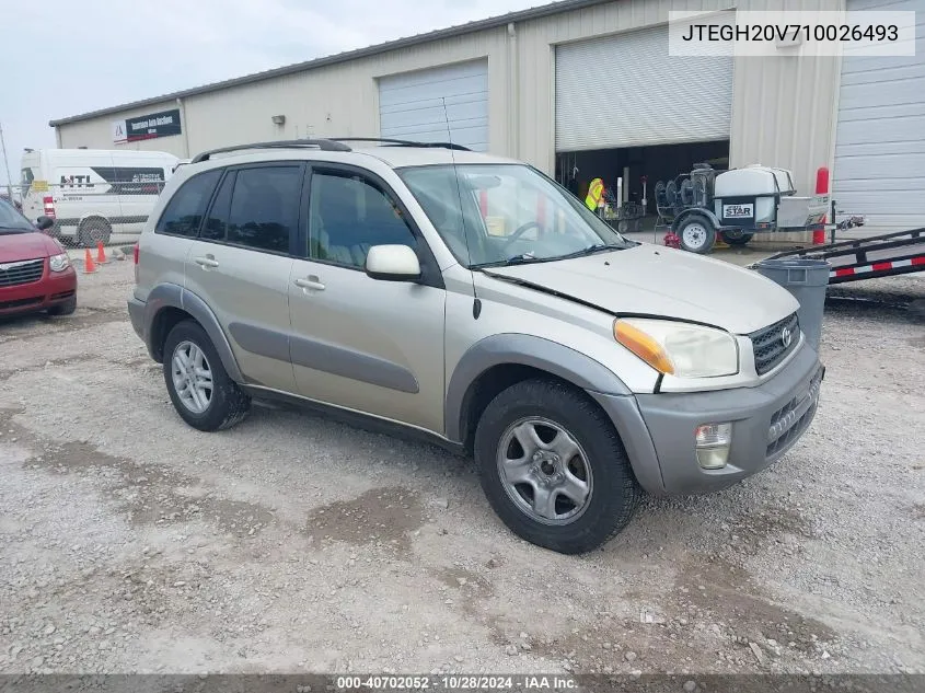 2001 Toyota Rav4 VIN: JTEGH20V710026493 Lot: 40702052