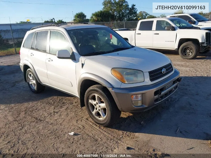 2001 Toyota Rav4 VIN: JTEHH20V410099163 Lot: 40887008