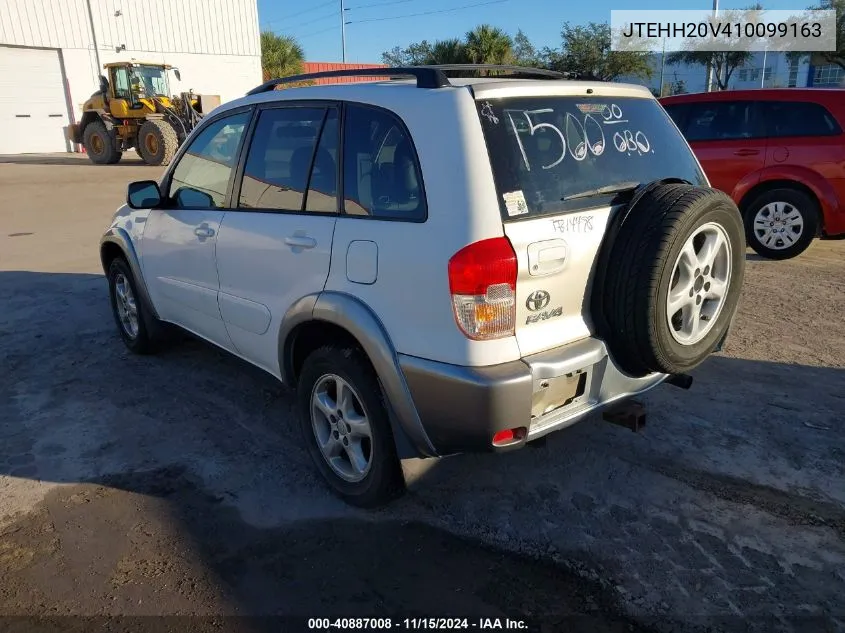 2001 Toyota Rav4 VIN: JTEHH20V410099163 Lot: 40887008