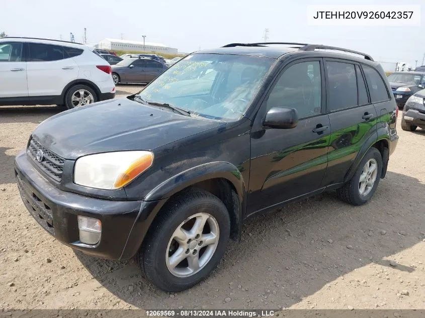 JTEHH20V926042357 2002 Toyota Rav4