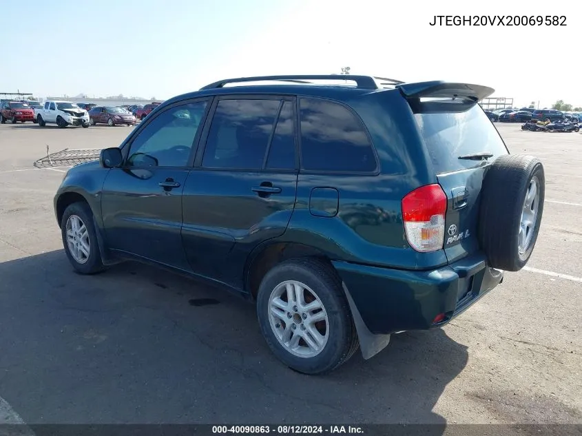 JTEGH20VX20069582 2002 Toyota Rav4