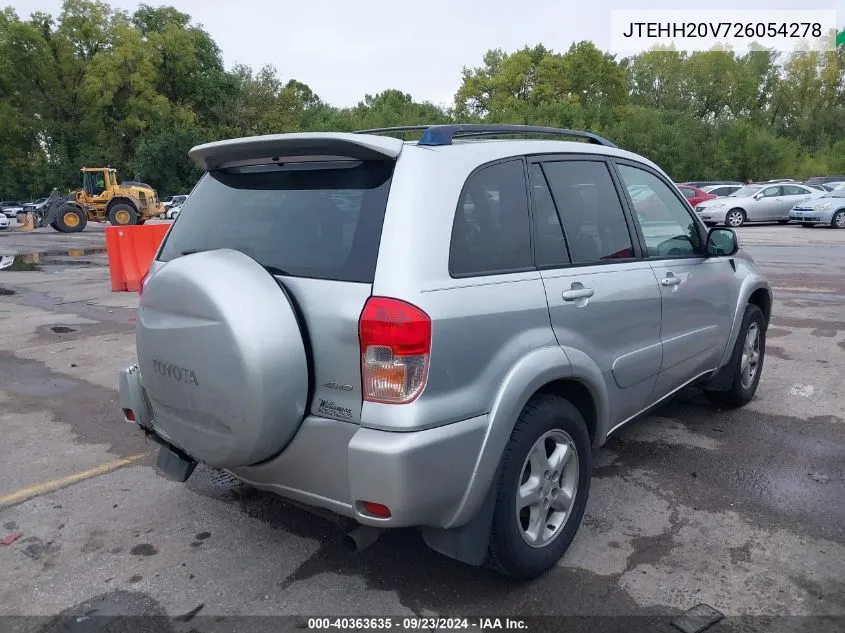 JTEHH20V726054278 2002 Toyota Rav4