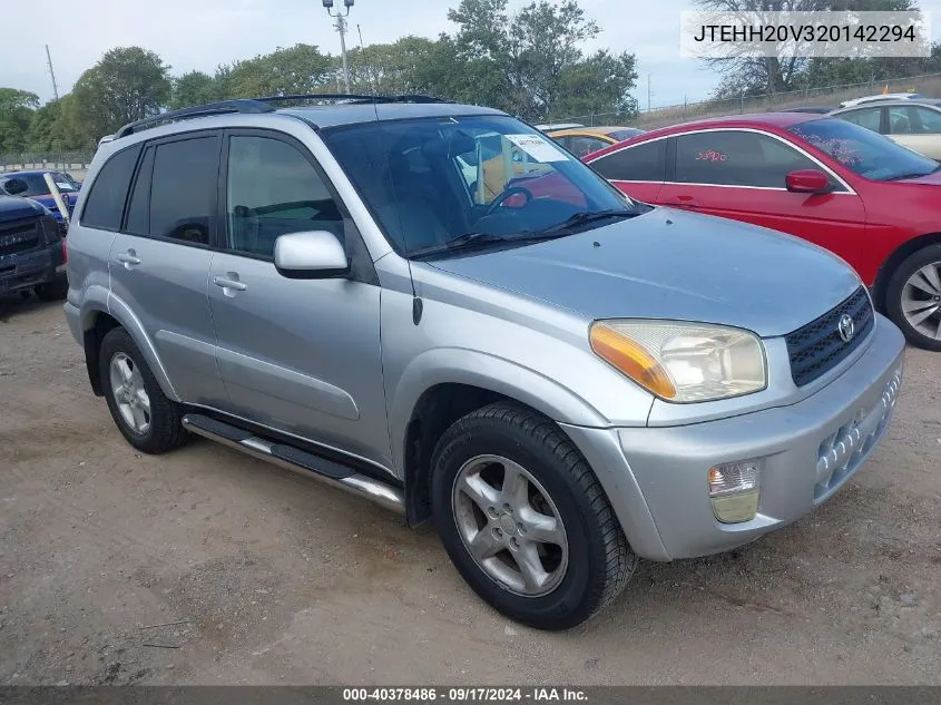 JTEHH20V320142294 2002 Toyota Rav4