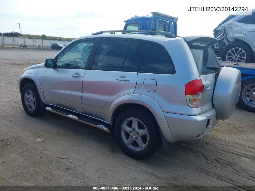 JTEHH20V320142294 2002 Toyota Rav4