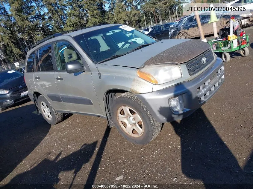 2002 Toyota Rav4 VIN: JTEGH20V320045396 Lot: 40637055