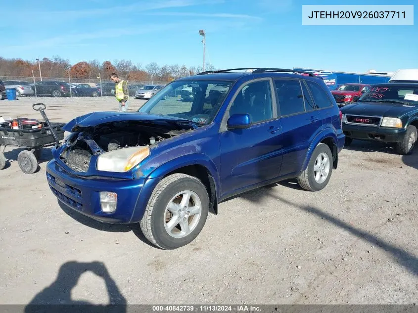 JTEHH20V926037711 2002 Toyota Rav4