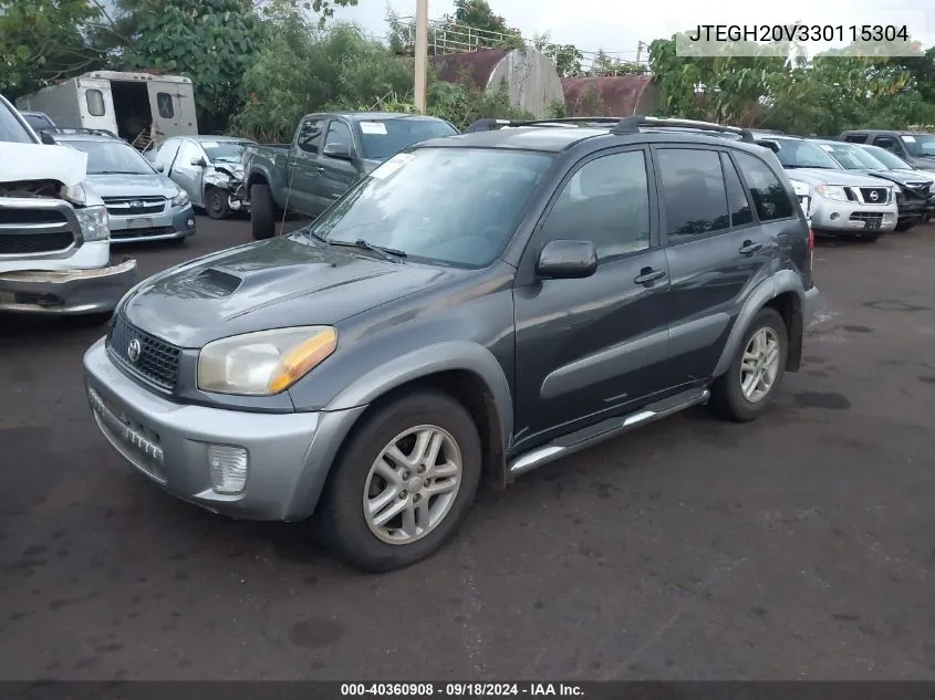 JTEGH20V330115304 2003 Toyota Rav4