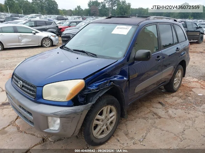 JTEHH20V436072559 2003 Toyota Rav4