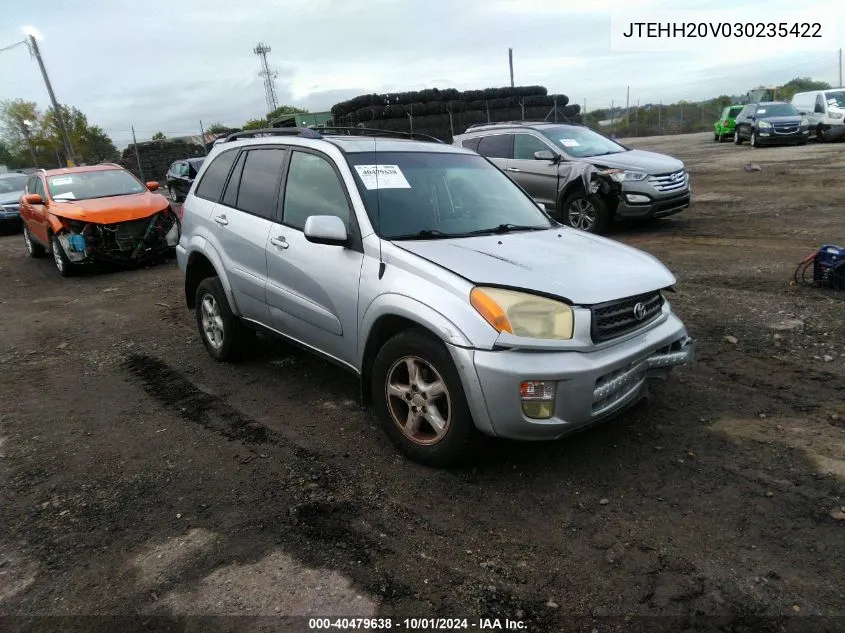 2003 Toyota Rav4 VIN: JTEHH20V030235422 Lot: 40479638