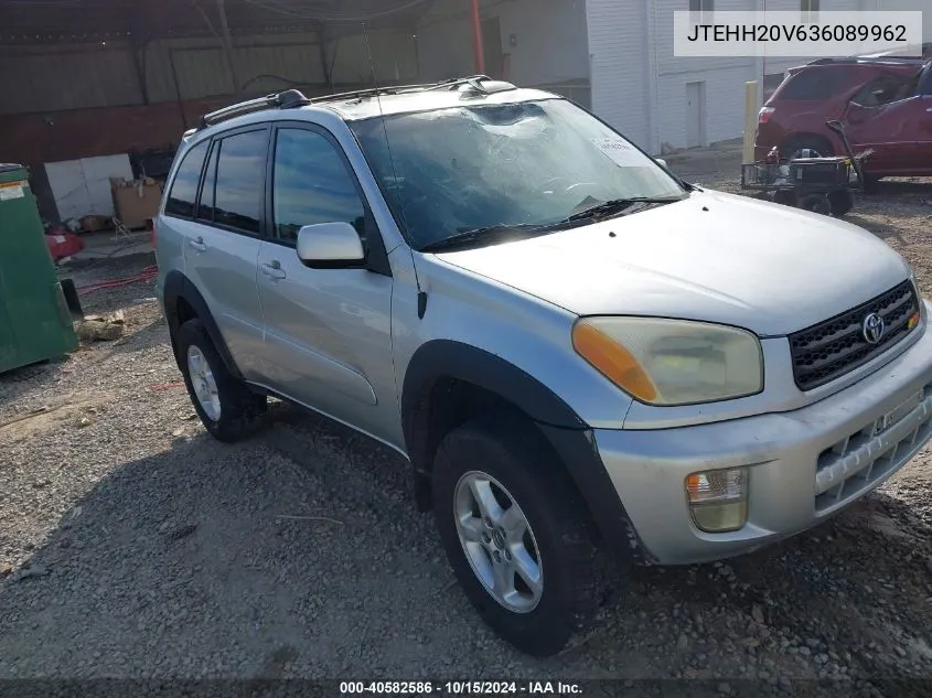 2003 Toyota Rav4 VIN: JTEHH20V636089962 Lot: 40582586