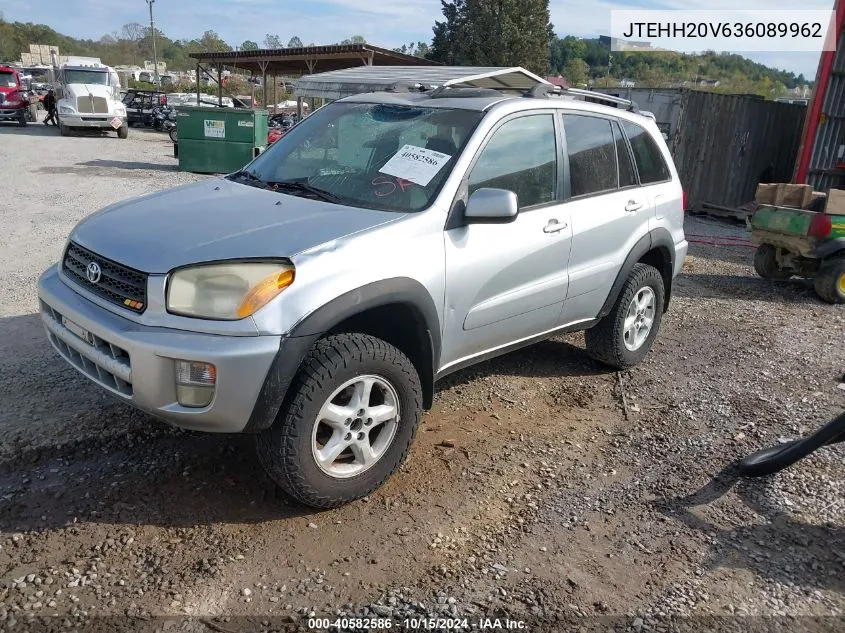 2003 Toyota Rav4 VIN: JTEHH20V636089962 Lot: 40582586