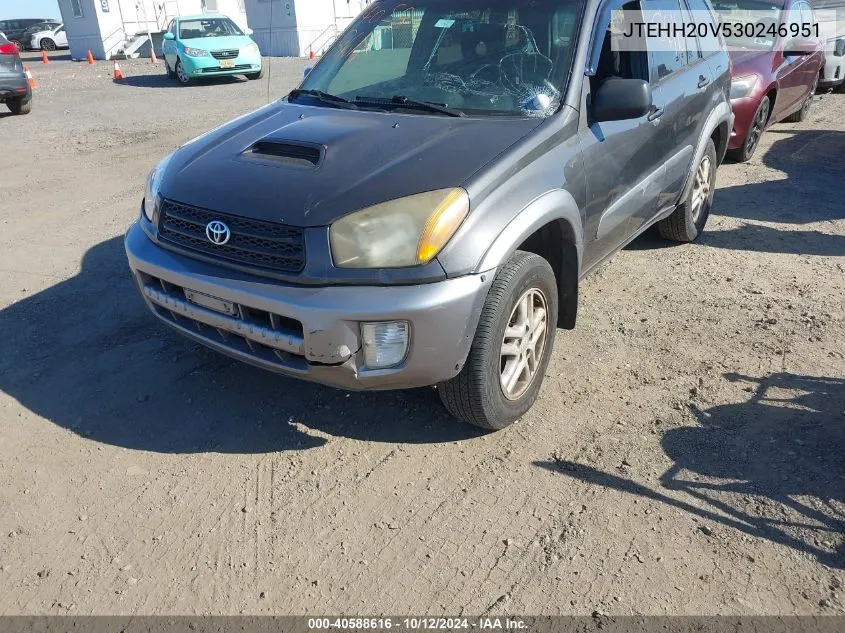 2003 Toyota Rav4 VIN: JTEHH20V530246951 Lot: 40588616