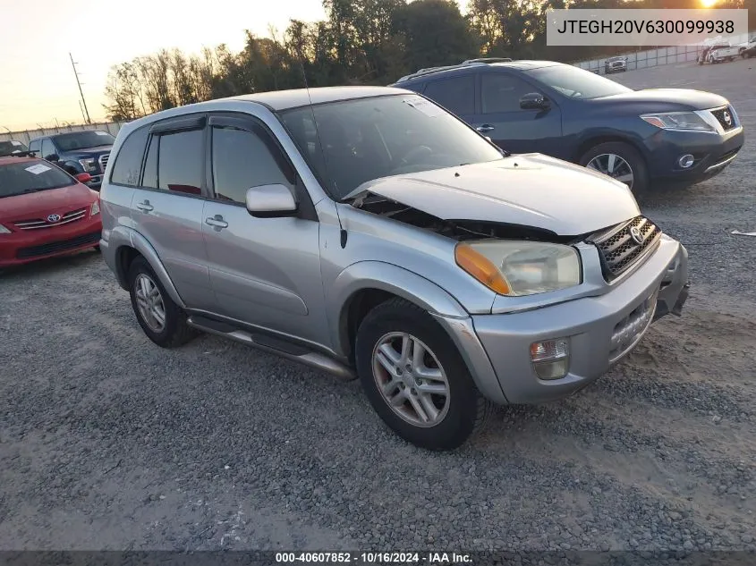 2003 Toyota Rav4 VIN: JTEGH20V630099938 Lot: 40607852