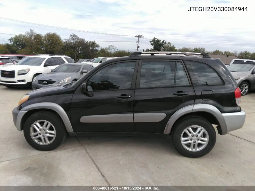 2003 Toyota Rav4 VIN: JTEGH20V330084944 Lot: 40616521