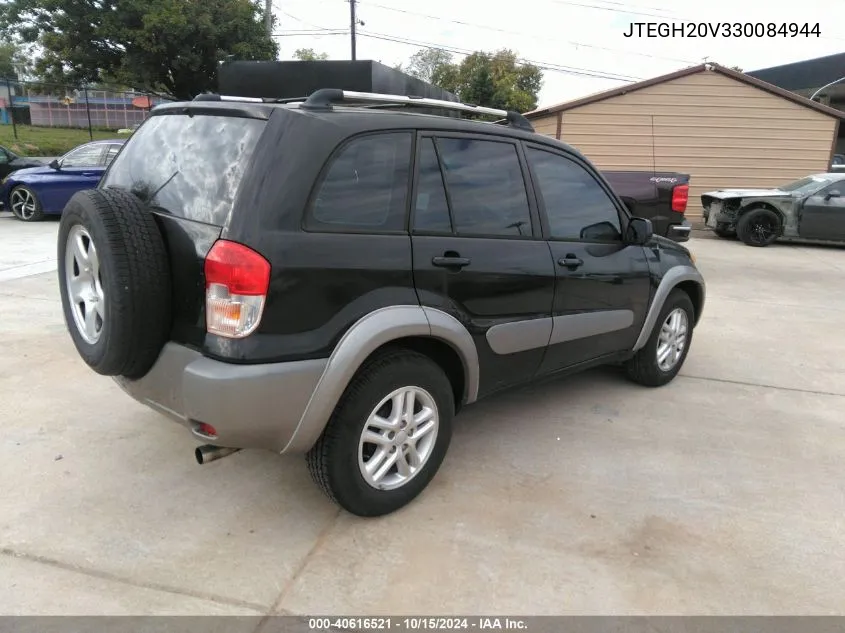 2003 Toyota Rav4 VIN: JTEGH20V330084944 Lot: 40616521