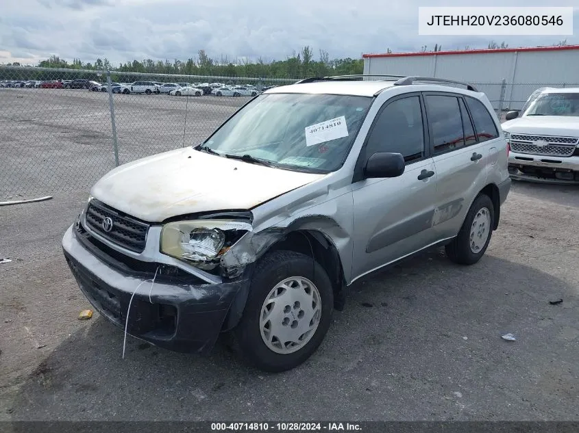 2003 Toyota Rav4 VIN: JTEHH20V236080546 Lot: 40714810