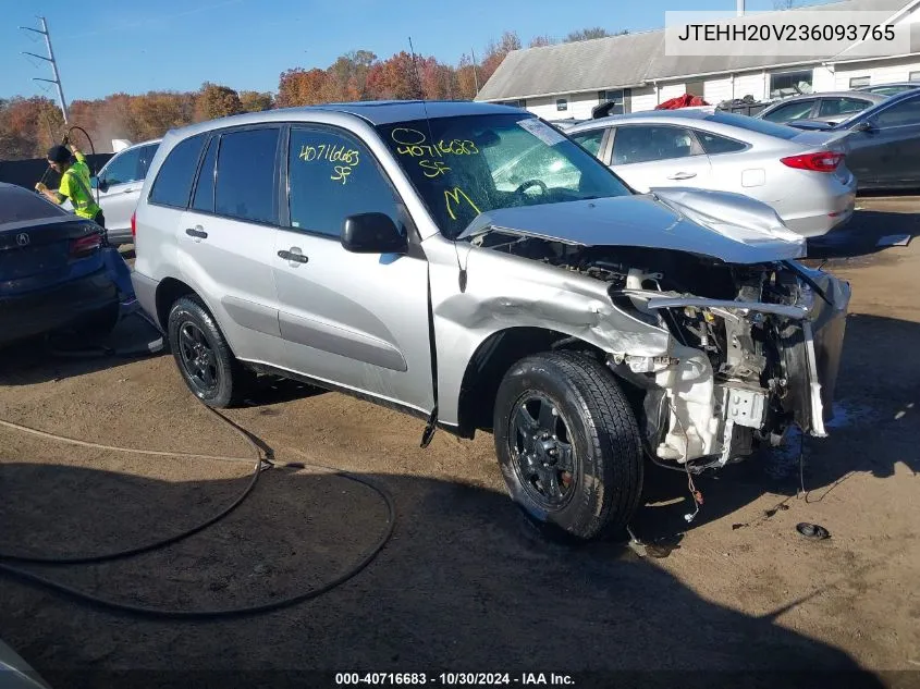 2003 Toyota Rav4 VIN: JTEHH20V236093765 Lot: 40716683