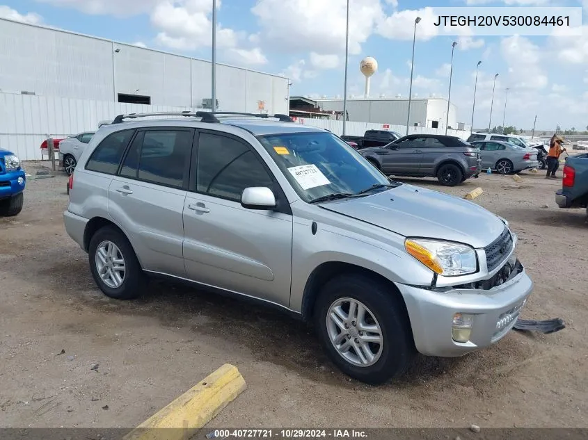 2003 Toyota Rav4 VIN: JTEGH20V530084461 Lot: 40727721