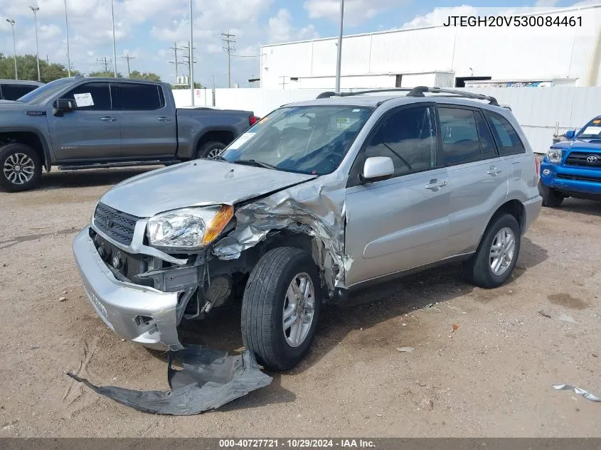 2003 Toyota Rav4 VIN: JTEGH20V530084461 Lot: 40727721