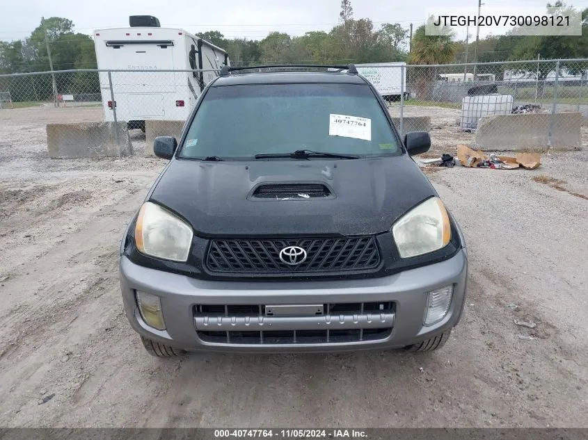 2003 Toyota Rav4 VIN: JTEGH20V730098121 Lot: 40747764