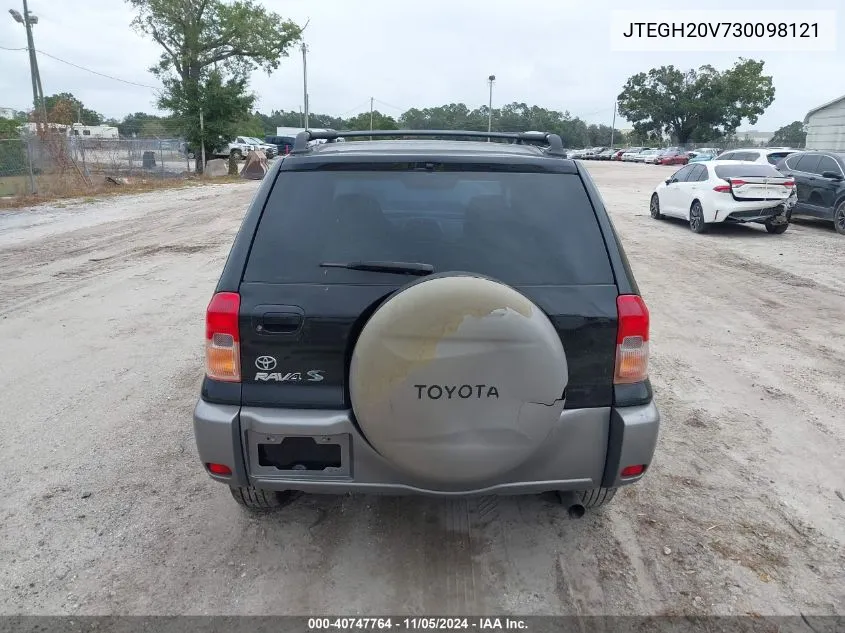 2003 Toyota Rav4 VIN: JTEGH20V730098121 Lot: 40747764