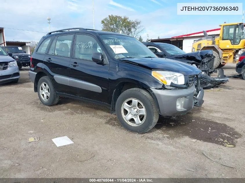 2003 Toyota Rav4 VIN: JTEHH20V736096340 Lot: 40765044