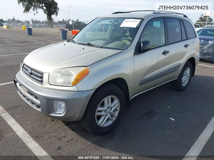 2003 Toyota Rav4 VIN: JTEHH20V736079425 Lot: 40767629