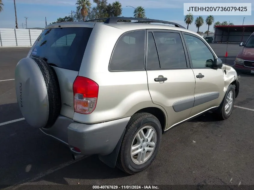 2003 Toyota Rav4 VIN: JTEHH20V736079425 Lot: 40767629