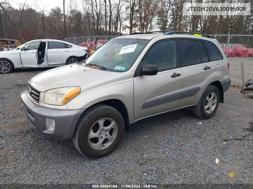 2003 Toyota Rav4 VIN: JTEGH20V630096909 Lot: 40804164