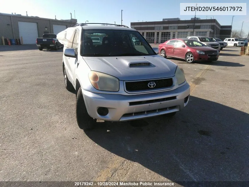 JTEHD20V546017972 2004 Toyota Rav4