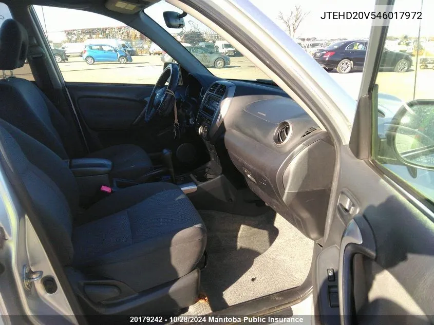 JTEHD20V546017972 2004 Toyota Rav4