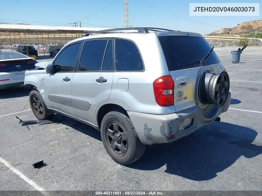 2004 Toyota Rav4 VIN: JTEHD20V046003073 Lot: 40211851