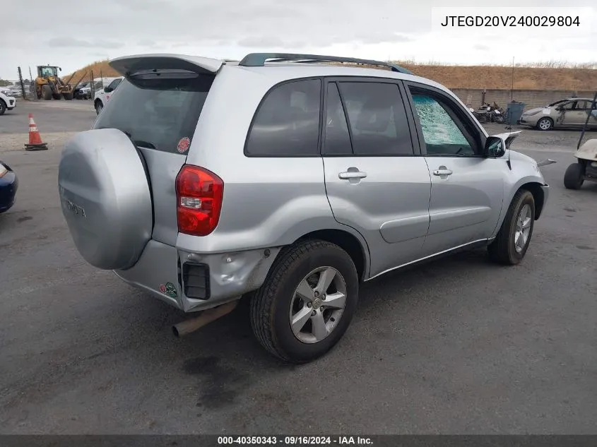 JTEGD20V240029804 2004 Toyota Rav4