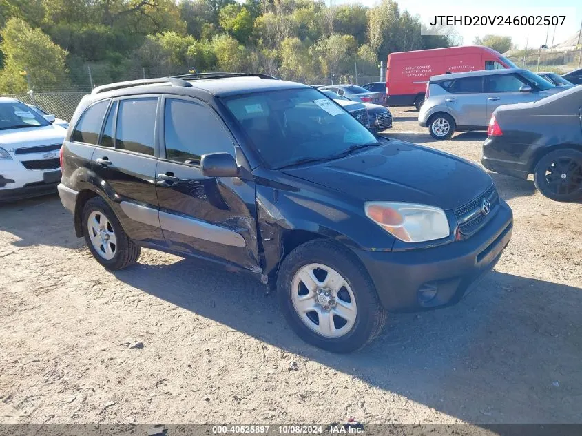 2004 Toyota Rav4 VIN: JTEHD20V246002507 Lot: 40525897