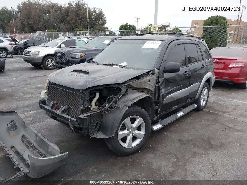 JTEGD20VX40024723 2004 Toyota Rav4