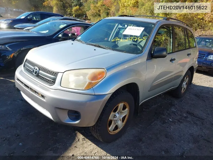 2004 Toyota Rav4 VIN: JTEHD20V146015622 Lot: 40614765