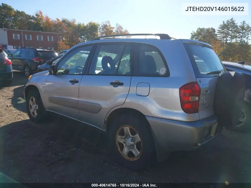 2004 Toyota Rav4 VIN: JTEHD20V146015622 Lot: 40614765