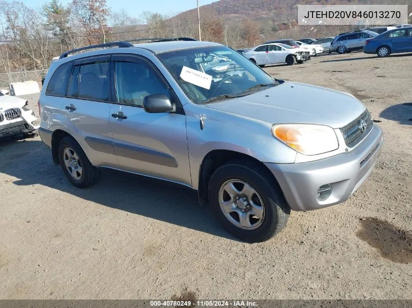 2004 Toyota Rav4 VIN: JTEHD20V846013270 Lot: 40780249