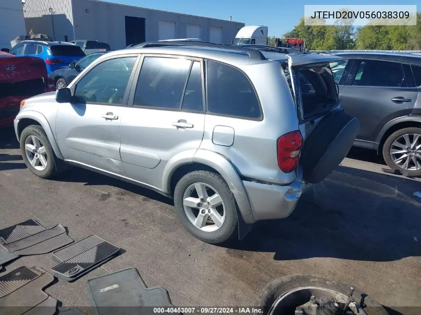 JTEHD20V056038309 2005 Toyota Rav4