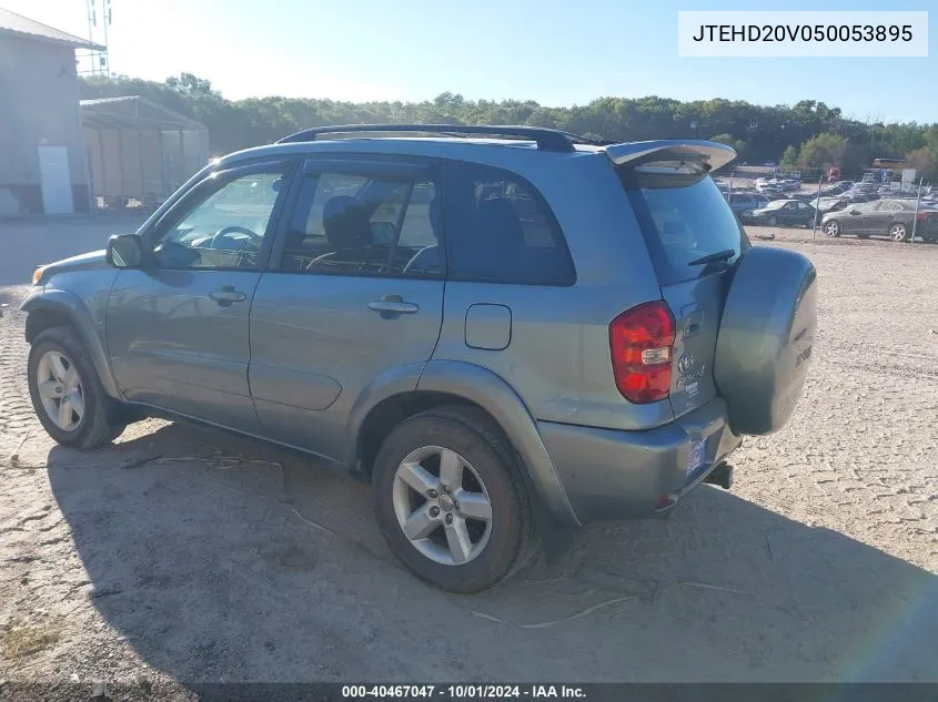 2005 Toyota Rav4 VIN: JTEHD20V050053895 Lot: 40467047